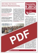 Der zweite Newsletter 2012 als PDF-Download